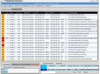 Figure 4.Figure 4.  Sguil Console Output: Information Gathering.Sguil Console Output: Information Gathering.