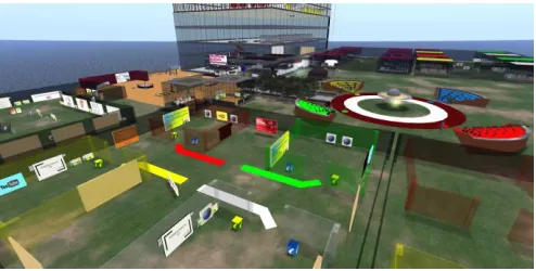 Figure 1: The VirtualSHU Layout 