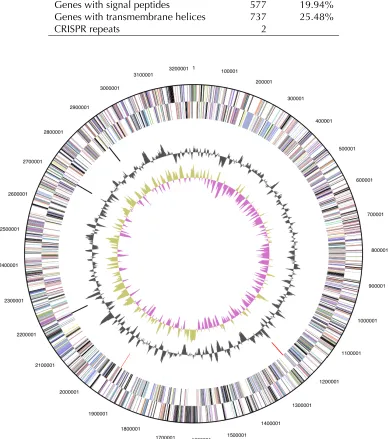 Table 3. Genome Statistics 