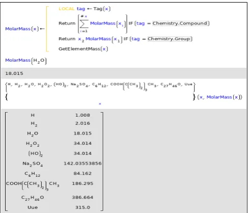 Figure 4. Visual capabilites of the Fōrmulæ programming language.