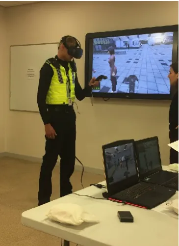 Figure 2- VR Training with AUGGMED 