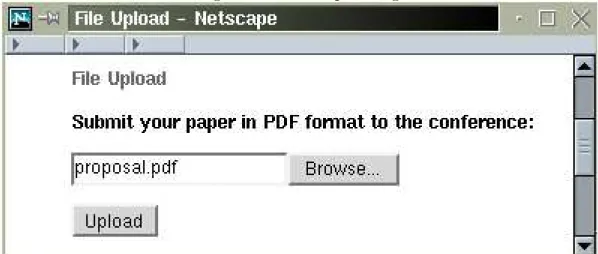 Figure 8.8: File Uploading