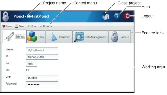 Figure 2-6 Developing a project