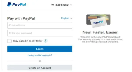Fig 11: This is awebsitefor online payment using PayPal payment mode. 