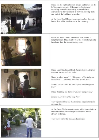 FIGURE 7. Vignette 3: Nuala and James Using Separate Phones.