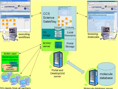 Fig. 1. The CancerGrid computing system.