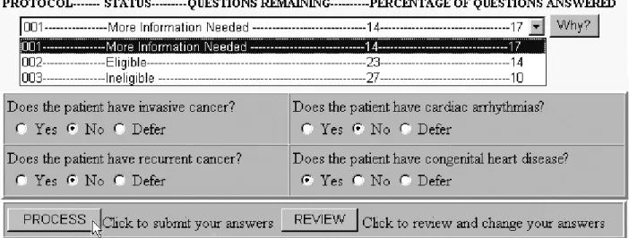 Figure 8: Entering medical data.