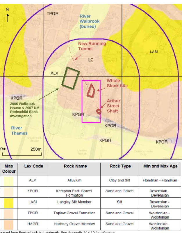 Figure 13.1: Geological Map – Superficial Deposits 