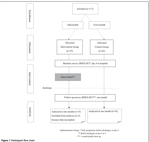 Figure 1 Participant flow chart