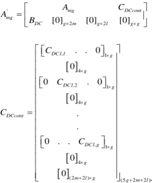 Fig. 7 illustrates a zoomed version of the root locus of the microgrid model as the high frequency modes have less significance
