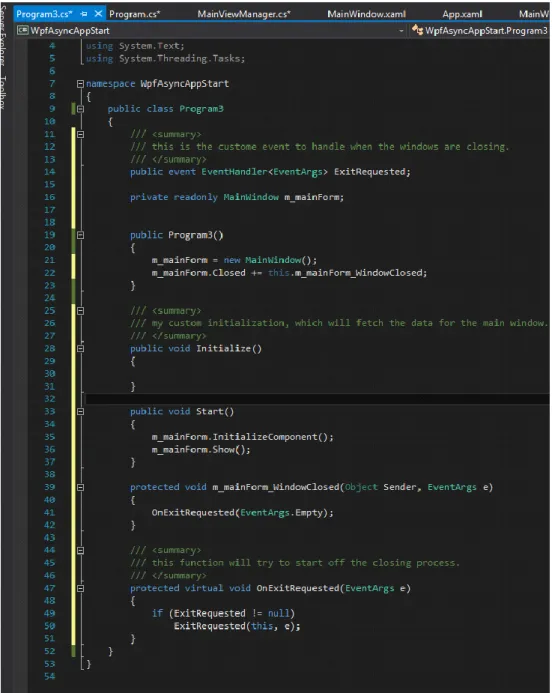 Figure 7 Main, Now Able to Host an Arbitrary Program [STAThread]