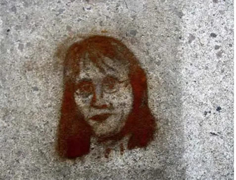 Fig. 11 Eugenie Scott by Esther Solondz (http://www.BU.edu/Darwin)