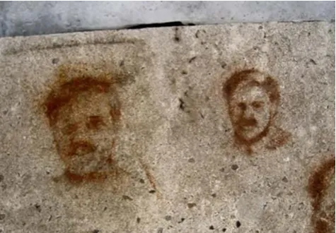 Fig. 10 Stephen Jay Gould by Esther Solondz (http://www.BU.edu/Darwin)