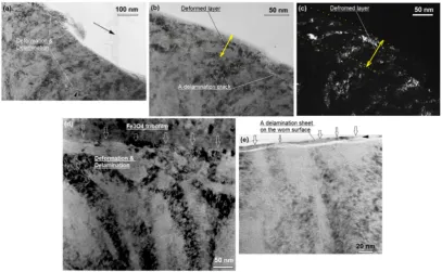 Figure 11.[17,18]. ) A BF image of TiAlCrYN coating; (d) BF images of TiAlN/CrN coating