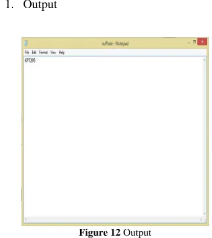Figure 11. Selecting all the regions that are of pixel area more than 100. 