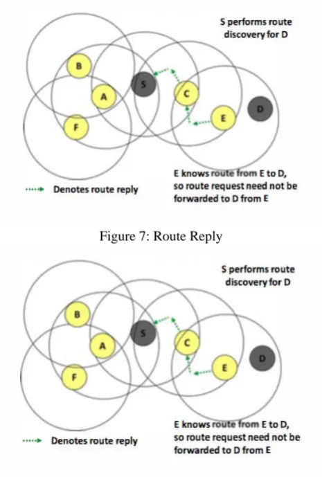 Figure 7: Route Reply 