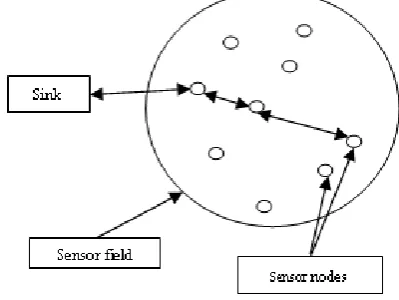 Figure 1 Sensor Network  