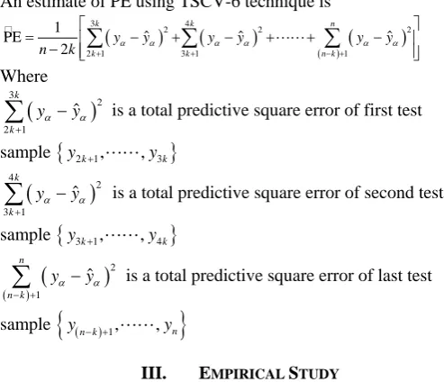 Figure  6. Time Series Cross Validation-6(TSCV-6) 