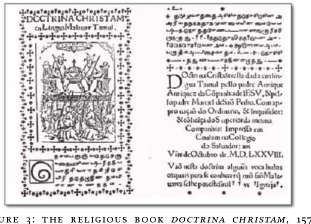 figure 3: the religious book doctrina  christam, 1578 