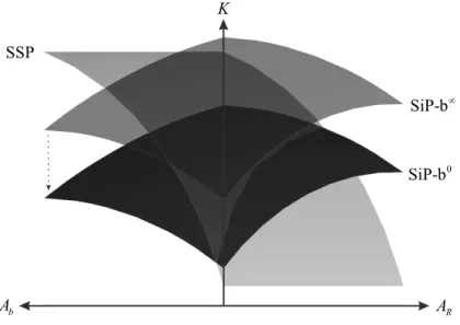 Figure 6: The SiP-b in the A b , A R , K space