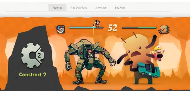 Figure 2-3-2: Construct 2 Game Engine 