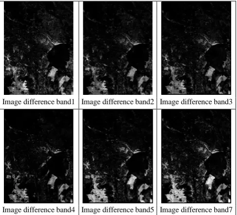 Figure(2) shows the six bands images for southeastern section of  Iraq (2000,2013). 