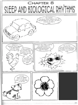 Figure 2 Condition 3 - Example of Comic book with incongruent imag