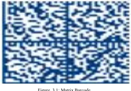 Figure. 3.1: Matrix Barcode 