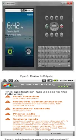 Figure 3:  Emulator for Eclipse[4] 