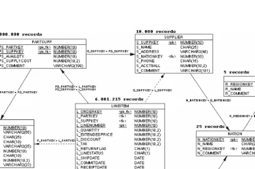 Fig. 3. TPC-H scheme