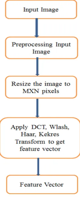 Fig. 6: Flowchart for feature extraction 
