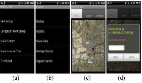 Figure 7: Android Backup and Restore client 
