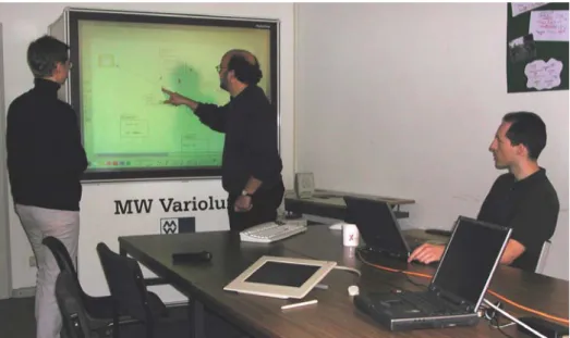 Fig. 1. The computer-integrated classroom scenario. 