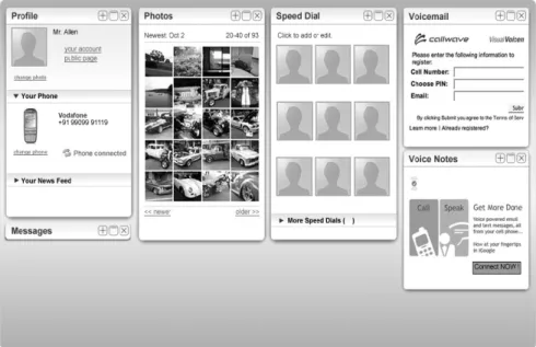 Figure 3: Sample Web Page unite Internet and telecom dashboard (Implemented for testing) [11] 