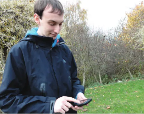 Figure 2: Geotagging photos using Evernote.