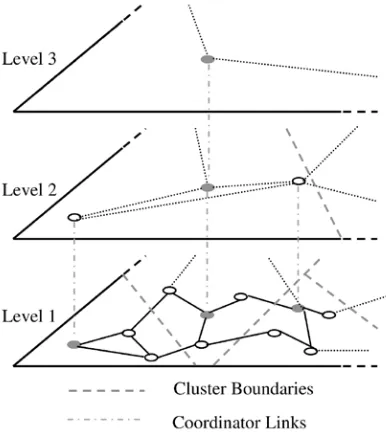 Figure 3.1. Hierarchical Network Clusters 