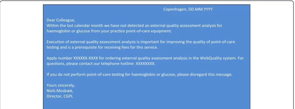 Figure 1 Content of computer reminder.
