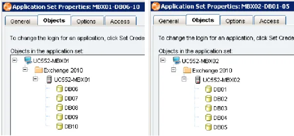 Figure 15.  Configuring Replication Manager to backup Exchange passive database  copies  