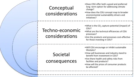 Fig. 3. Questions apparently driving perceptions of CDU 