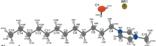 Figure 1The asymmetric unit of (I), showing the atom-numbering scheme.