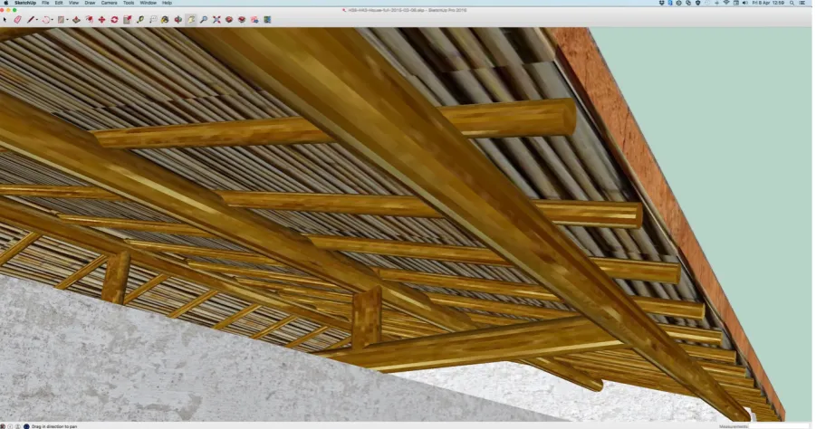 Figure 11: Details of the roof 