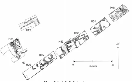 Figure 2: Early Helladic trenches 