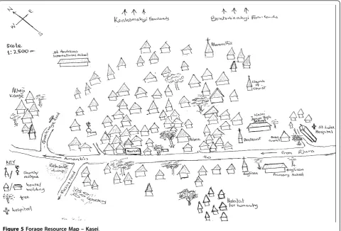 Figure 5 Forage Resource Map – Kasei.