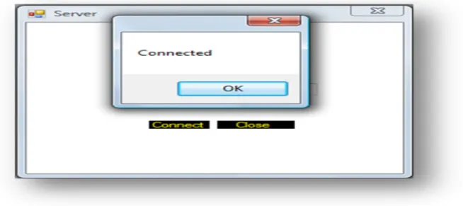 Fig 11: Successful connections to the server. 