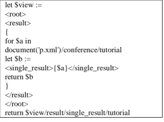 Figure. 4B. Optimized query of the query in Fig. 3A 