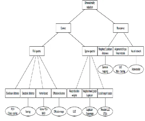 Figure. 4: Structure of dimension Reduction Techniques 