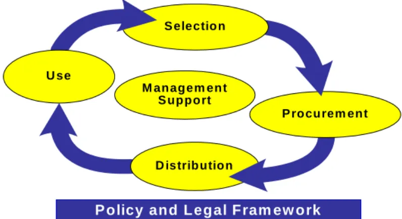 Diagram 3: Functional components of a pharmaceutical system 