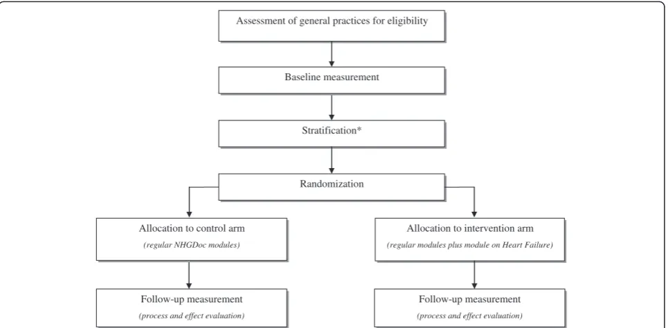 Figure 1 Study flow diagram. *Stratification will be based on the type of EHRS.