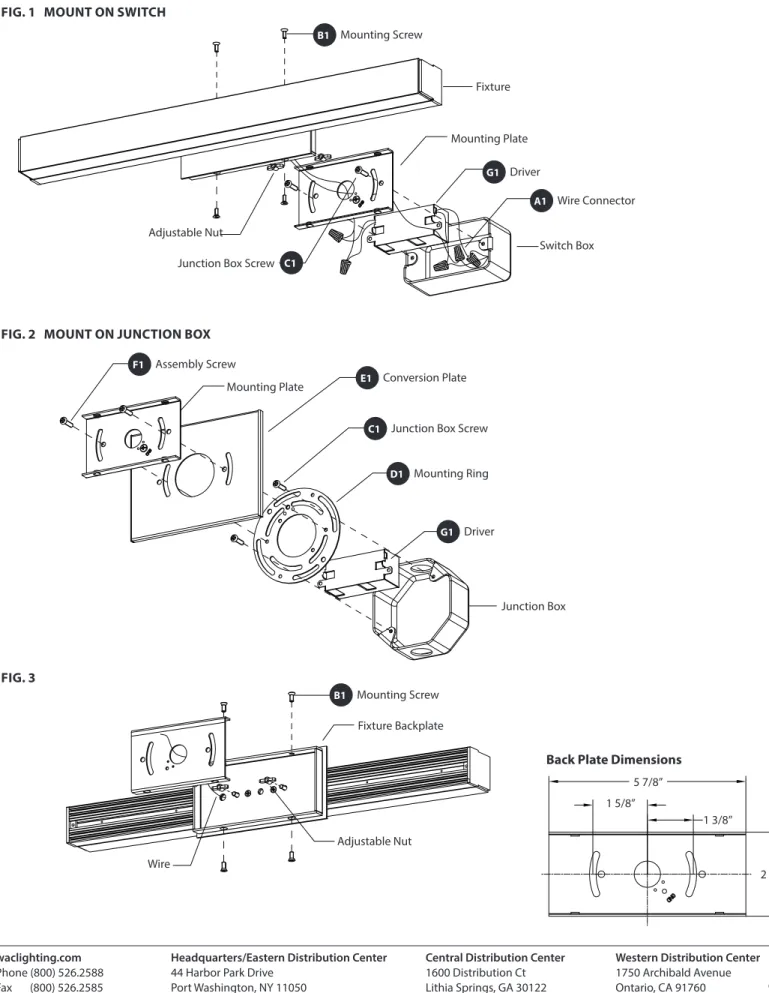 FIG. 1   MOUNT ON SWITCH
