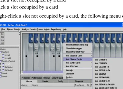 Figure 1-26   Shelf View Shortcut Menu #1